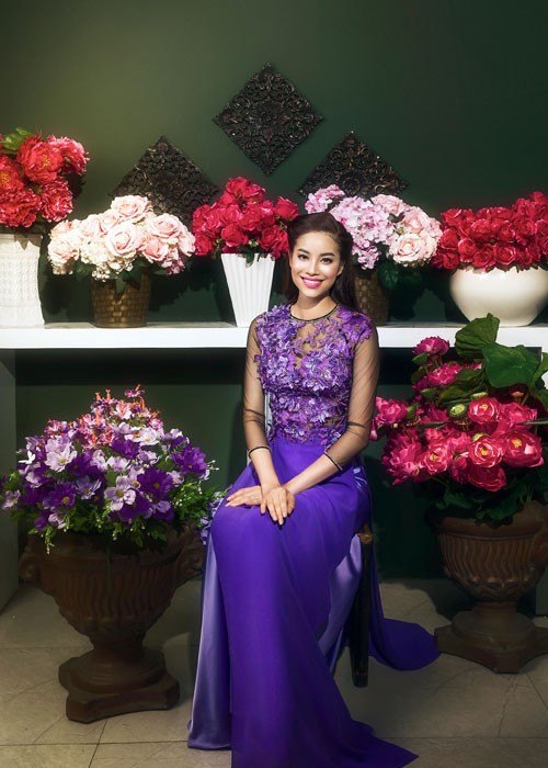 A hau Pham Huong thu ao dai thi Hoa hau Hoan vu-Hinh-6